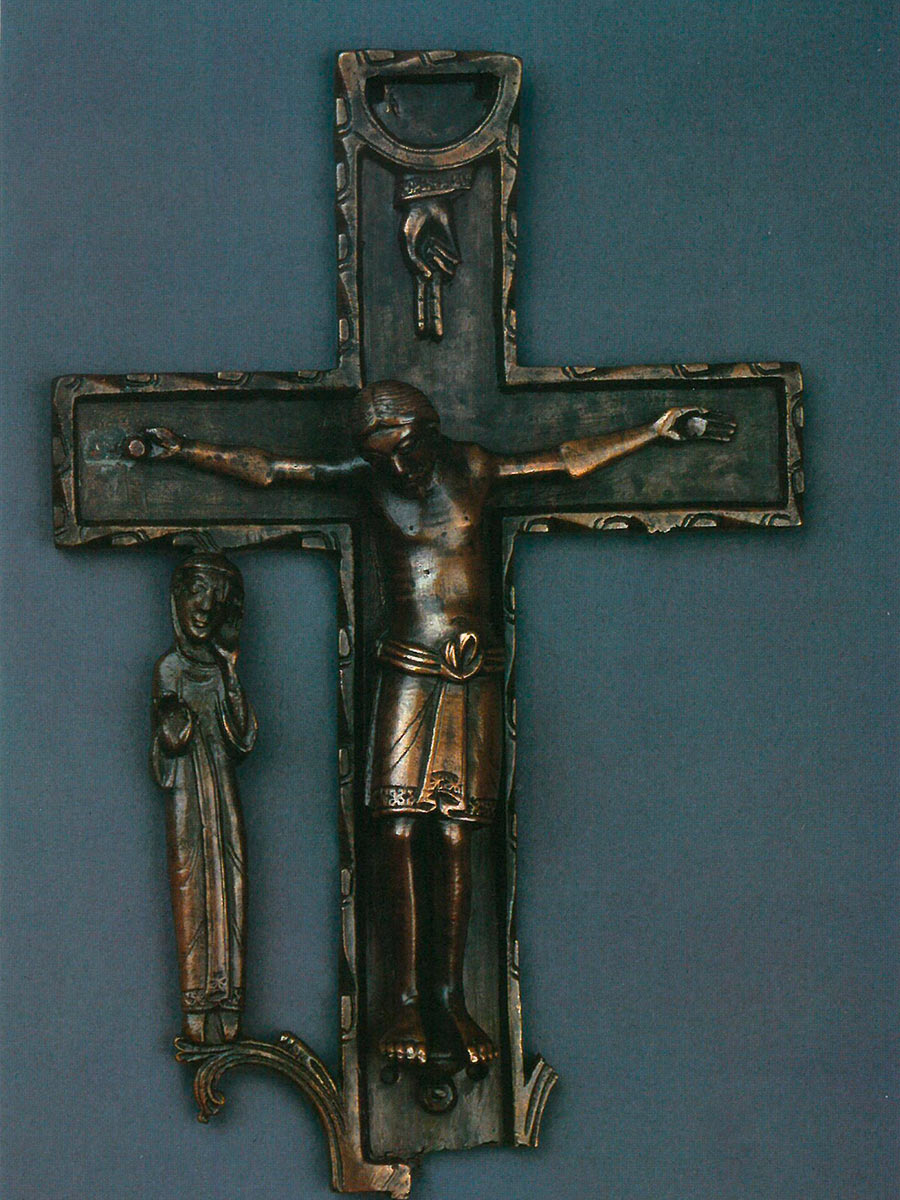 Kreuz mit trauernder Maria 