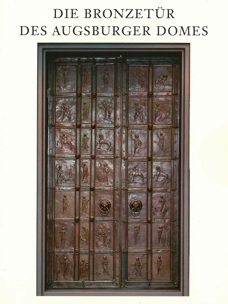  Bronzetür des Augsburger Doms – Set mit 28 Karten 