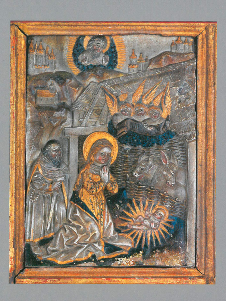 Geburt Christi - Detail vom Marienaltar 